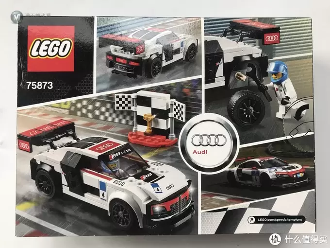 LEGO 乐高 拼拼乐 75873 超级赛车系列 奥迪R8 LMS