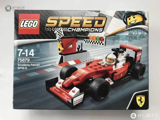 LEGO 乐高 拼拼乐 75879 Scuderia Ferrari 法拉利 SF16-H 晒单