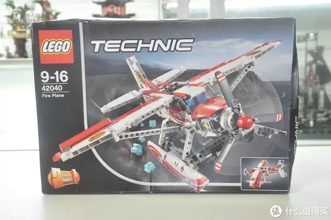 单反毁一生，LEGO穷三代 篇一百零二：LEGO 乐高 Technic 科技系列 42040 消防飞机 开箱