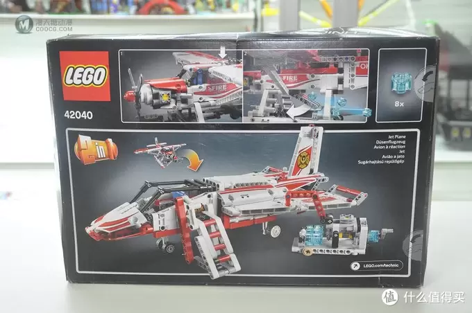 单反毁一生，LEGO穷三代 篇一百零二：LEGO 乐高 Technic 科技系列 42040 消防飞机 开箱