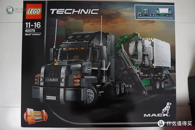 #本站首晒#2018年上半年乐高科技旗舰—LEGO 乐高 Technic 科技系列 42078 马克卡车