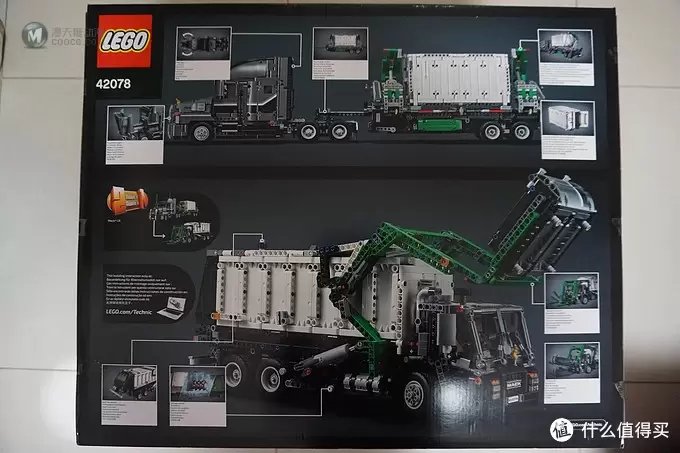 #本站首晒#2018年上半年乐高科技旗舰—LEGO 乐高 Technic 科技系列 42078 马克卡车