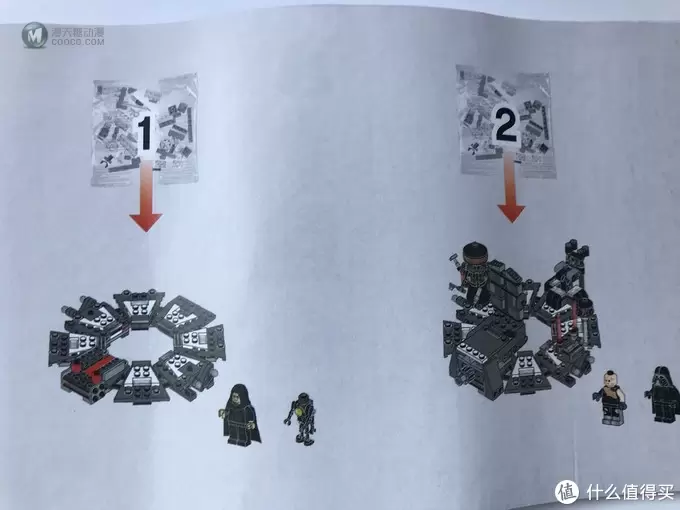 LEGO 乐高 Star Wars 星球大战系列 75183 达斯维达的诞生 开箱