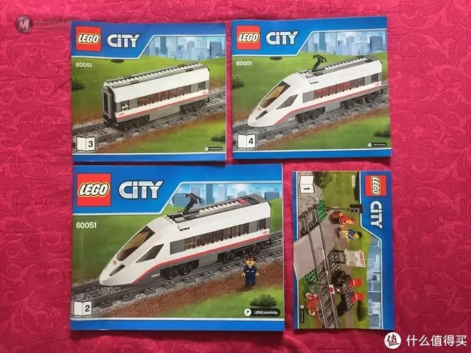 乐高共享积木 篇二：LEGO 乐高 CITY系列 60051 高速客运列车 拼搭