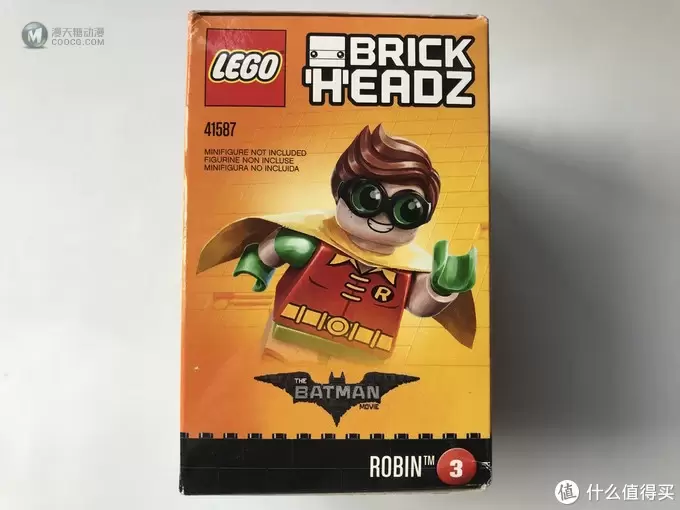 LEGO 乐高 拼拼乐：萌萌的大头 41587 Robin 罗宾