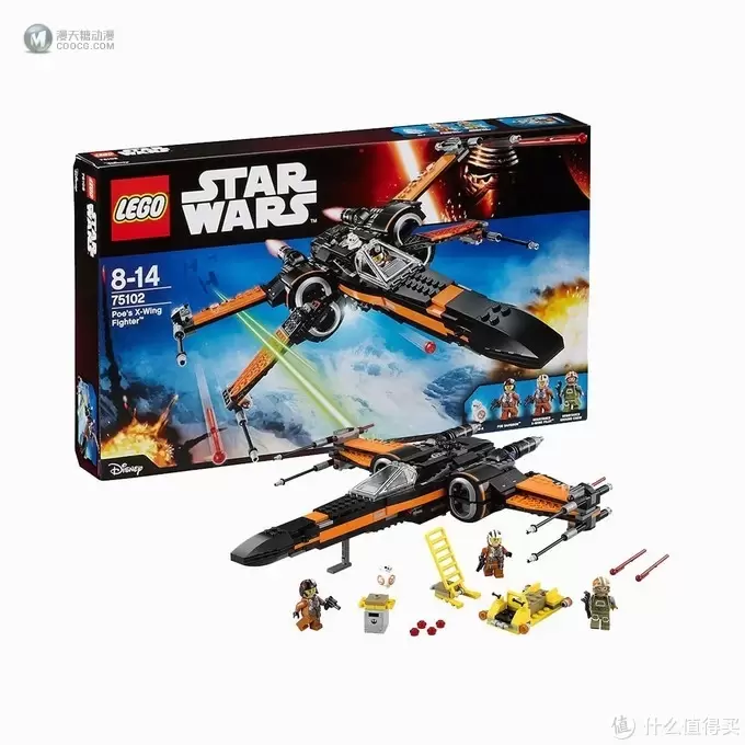 老杨的玩具仓库 篇六十：LEGO 星战系列 75301 卢克·天行者的X翼战机