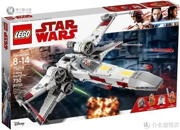 老杨的玩具仓库 篇六十：LEGO 星战系列 75301 卢克·天行者的X翼战机