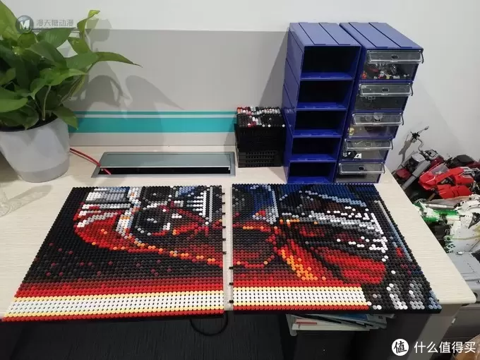 老杨的玩具仓库 篇五十九：LEGO 艺术画系列 31200 终极达斯维达 印象画 星战迷的必收之作