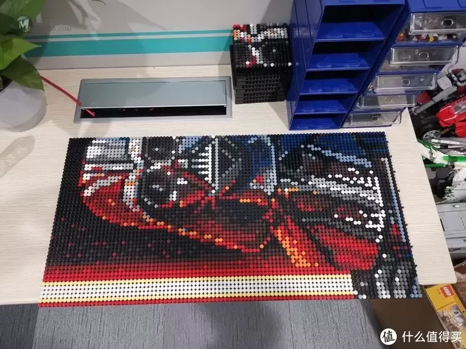 老杨的玩具仓库 篇五十九：LEGO 艺术画系列 31200 终极达斯维达 印象画 星战迷的必收之作