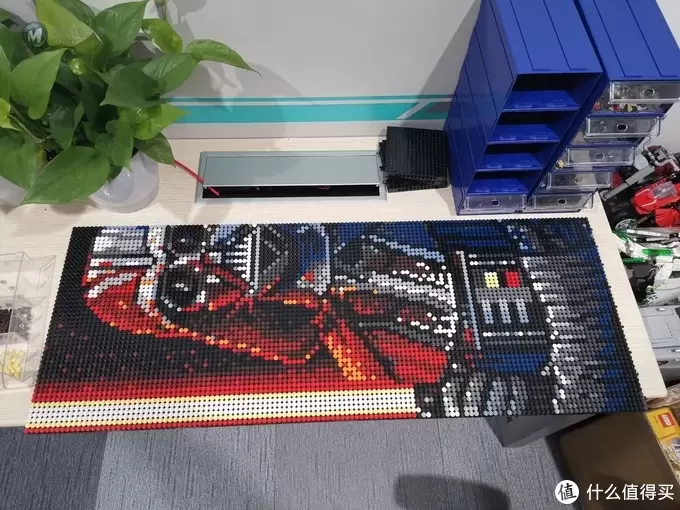 老杨的玩具仓库 篇五十九：LEGO 艺术画系列 31200 终极达斯维达 印象画 星战迷的必收之作