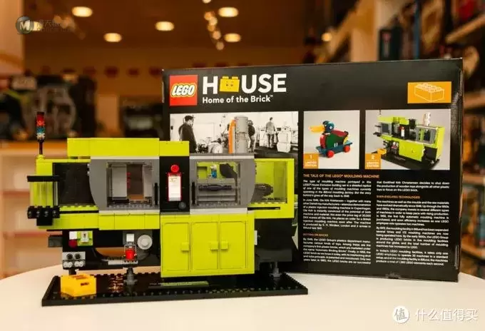 乐高推出新LEGO House限定套装40502积木注塑机