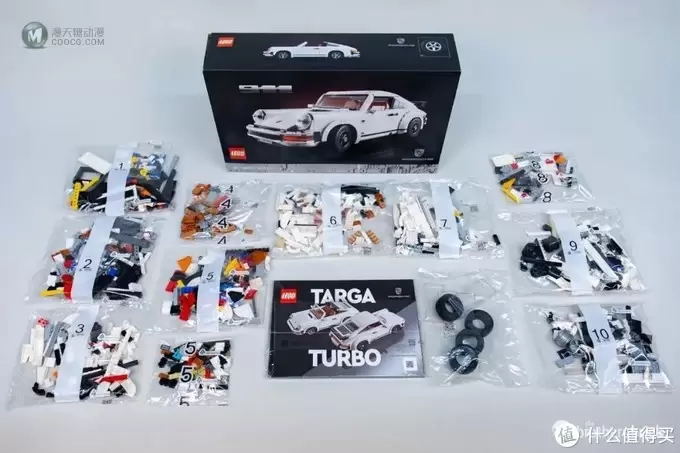 乐高10295保时捷911 Turbo&Targa套装详尽开箱评测