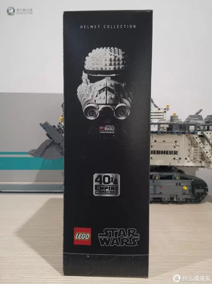 老杨的玩具仓库 篇五十一：LEGO 星战头盔系列40周年 75276 冲锋兵头盔 评测