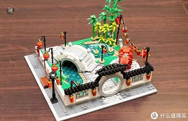 带娃看买不起的年货系列-乐高 LEGO「新春元宵灯会-“生活再苦我-也要活的精彩”