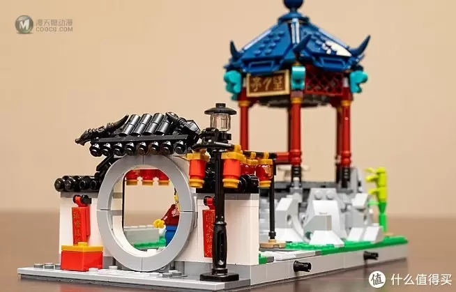 带娃看买不起的年货系列-乐高 LEGO「新春元宵灯会-“生活再苦我-也要活的精彩”