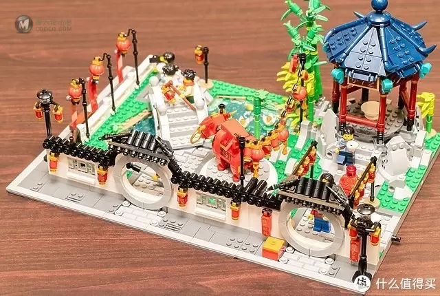 带娃看买不起的年货系列-乐高 LEGO「新春元宵灯会-“生活再苦我-也要活的精彩”