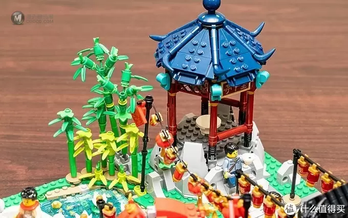 带娃看买不起的年货系列-乐高 LEGO「新春元宵灯会-“生活再苦我-也要活的精彩”