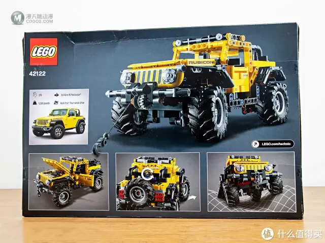 LEGO 42122 Jeep Wrangler 穿梭山林的狂野硬汉！