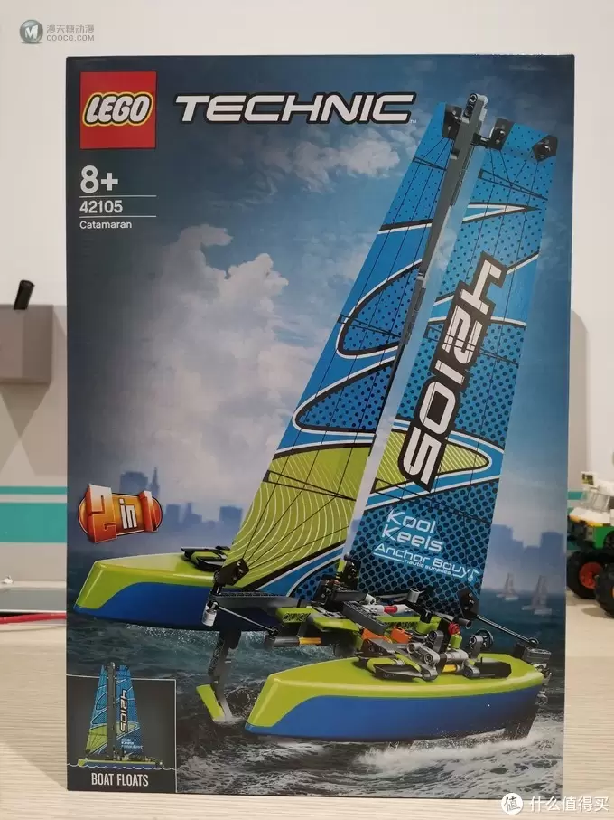 LEGO 科技机械组系列 42105 漂浮双体船 评测