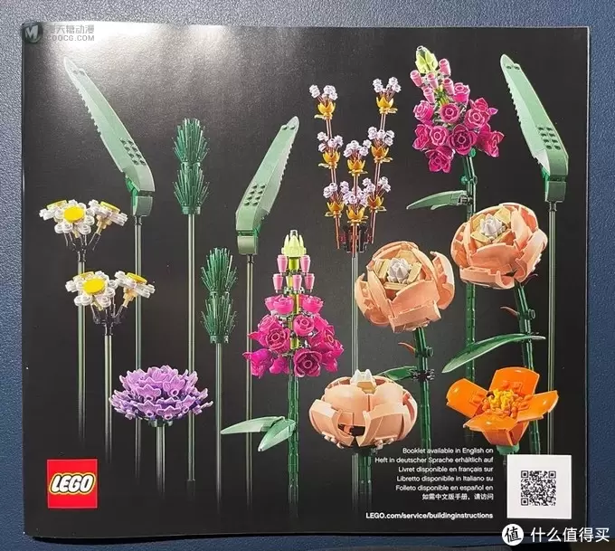 乐高 篇一：送你一朵小红花：lego 10280花束开箱