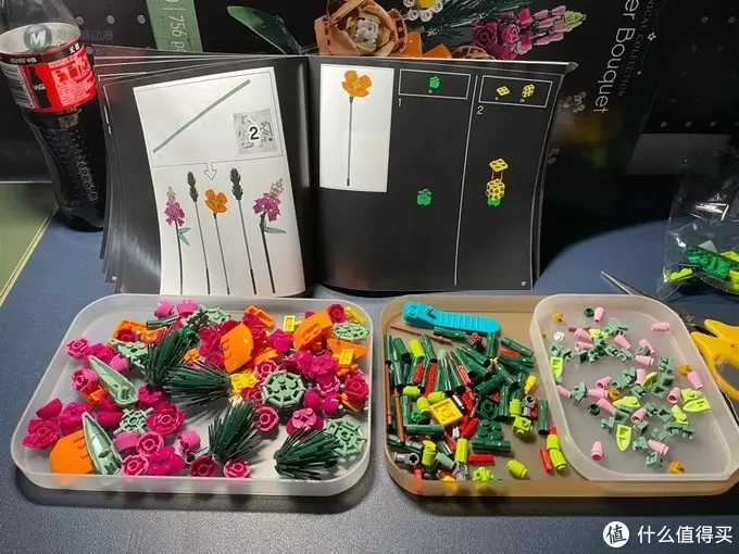 乐高 篇一：送你一朵小红花：lego 10280花束开箱