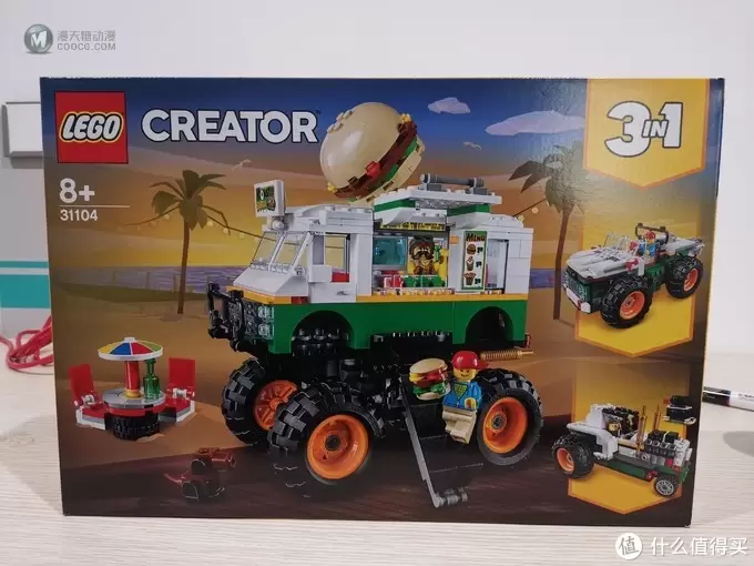 老杨的玩具仓库 篇四十八：LEGO CREATOR创意3合1系列 巨轮汉堡车 A模式评测