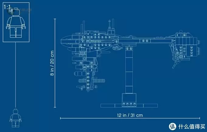 出现了，用经典舰船纪念经典：乐高星球大战 77904 尼布隆-B级护卫舰