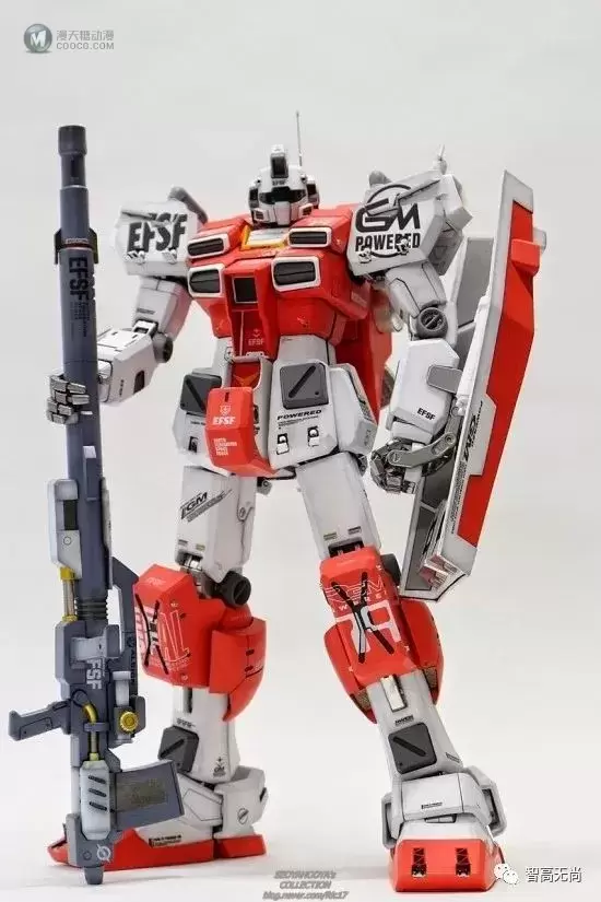 乐高版1/24 RGM-79 Powered GM 大功率吉姆（建造中状态）