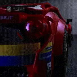 乐高新款42125 Ferrari 488 GTE法拉利赛车评测