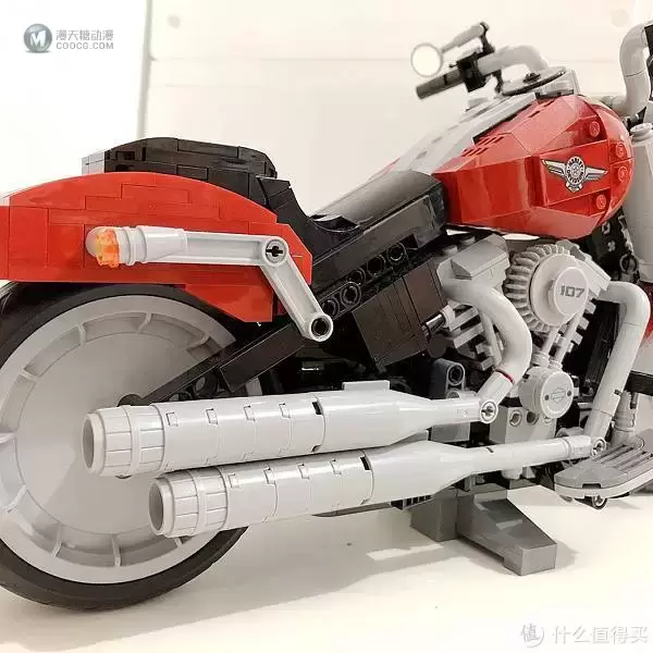 每个男孩的机车梦——乐高LEGO10269 哈雷“肥仔”Fat Boy 