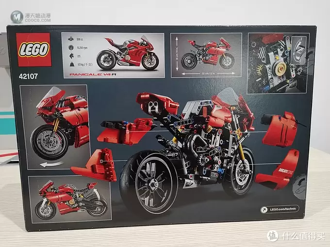 老杨的玩具仓库 篇四十五：LEGO 机械组系列 42107杜卡迪 Panigale V4 R评测