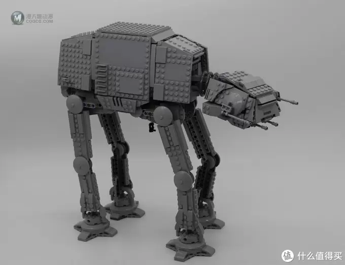 不惑大叔的legogo 篇四十六：机械巨象：乐高星战AT-AT步行机（LEGO75288）