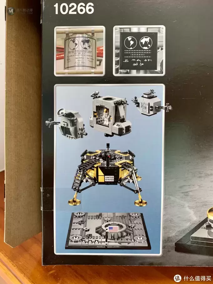 LEGO 乐高 篇一：LEGO/乐高 NASA 阿波罗11号月球着陆器：这是我个人的一小步，