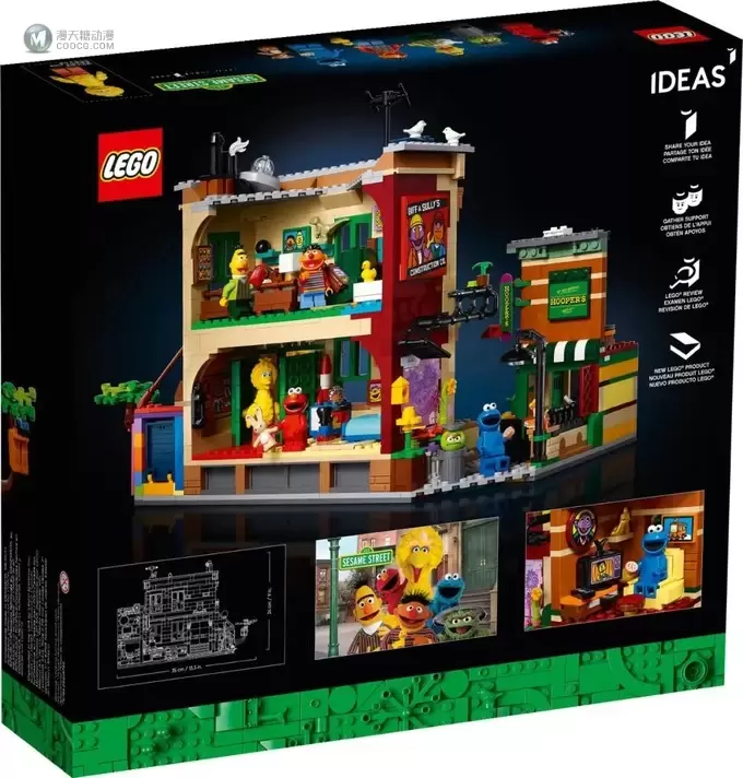 乐高21324芝麻街最新测评到啦！看看这款LEGO Ideas上手感觉怎样！