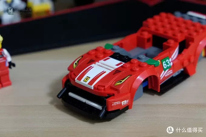 乐高手记 篇四十九：488 GTB赛道版——LEGO 乐高 超级赛车系列 75886 法拉利 488 GT3