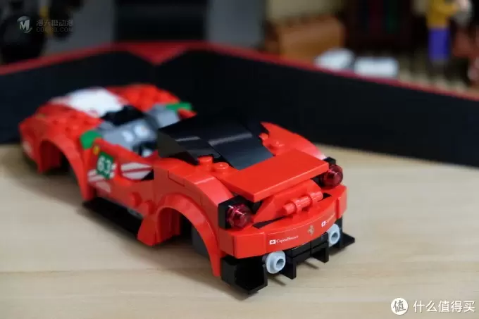 乐高手记 篇四十九：488 GTB赛道版——LEGO 乐高 超级赛车系列 75886 法拉利 488 GT3