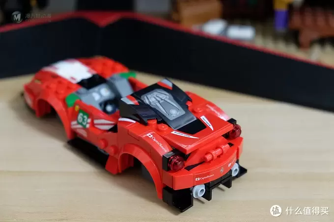 乐高手记 篇四十九：488 GTB赛道版——LEGO 乐高 超级赛车系列 75886 法拉利 488 GT3