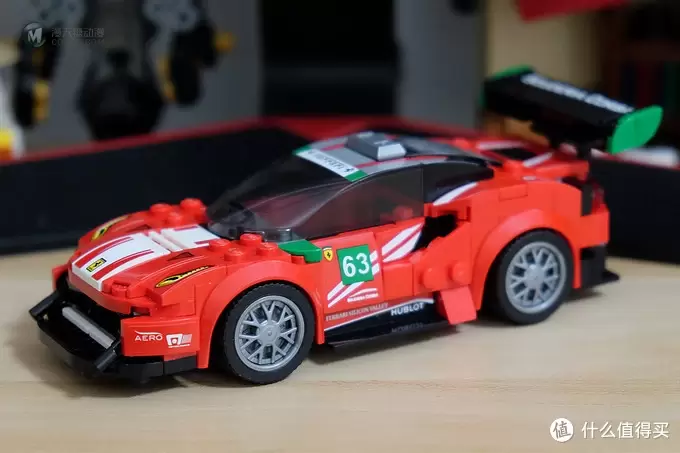 乐高手记 篇四十九：488 GTB赛道版——LEGO 乐高 超级赛车系列 75886 法拉利 488 GT3