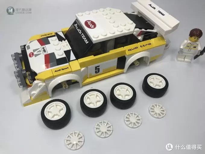 LEGO拼拼乐 篇三百一十：乐高 赛车系列 76897 1985奥迪Sport Quattro S1