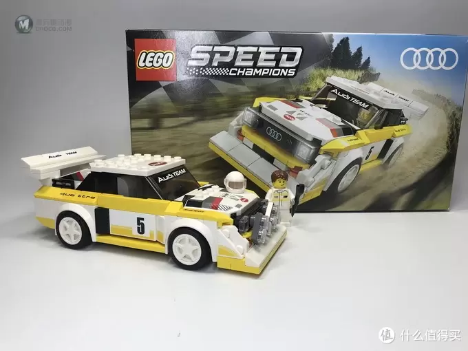 LEGO拼拼乐 篇三百一十：乐高 赛车系列 76897 1985奥迪Sport Quattro S1