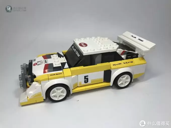 LEGO拼拼乐 篇三百一十：乐高 赛车系列 76897 1985奥迪Sport Quattro S1