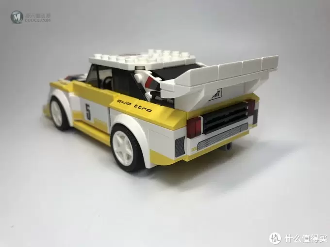 LEGO拼拼乐 篇三百一十：乐高 赛车系列 76897 1985奥迪Sport Quattro S1