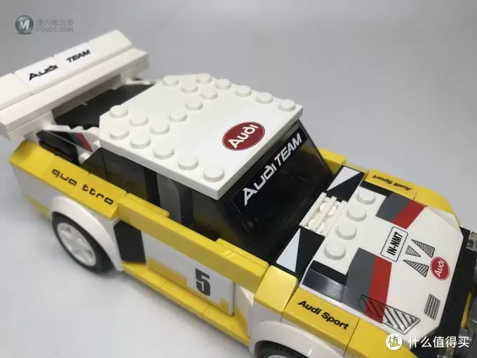 LEGO拼拼乐 篇三百一十：乐高 赛车系列 76897 1985奥迪Sport Quattro S1