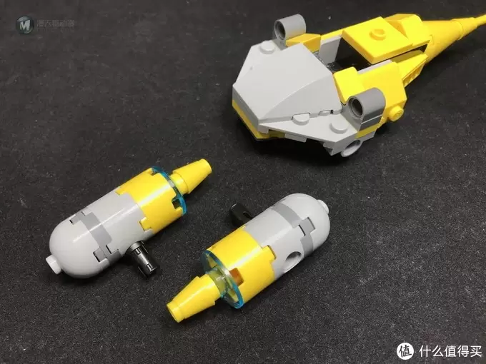 LEGO拼拼乐 篇三百零七：乐高 LEGO 星球大战迷你战队系列 75223 纳布星际战机