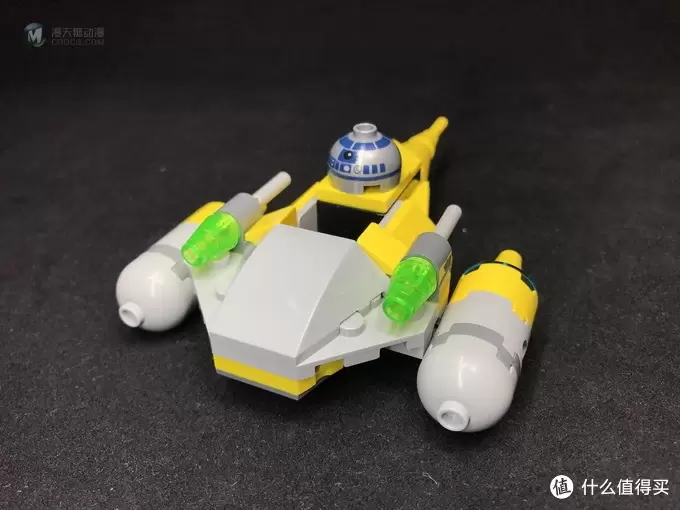 LEGO拼拼乐 篇三百零七：乐高 LEGO 星球大战迷你战队系列 75223 纳布星际战机