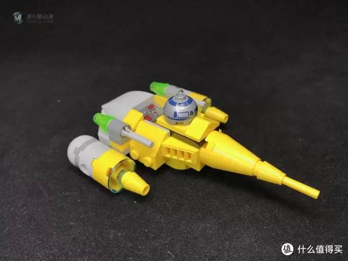 LEGO拼拼乐 篇三百零七：乐高 LEGO 星球大战迷你战队系列 75223 纳布星际战机