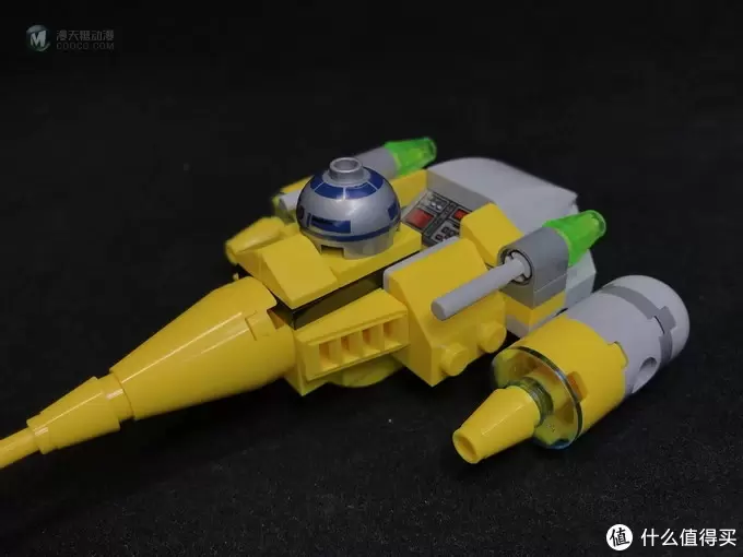 LEGO拼拼乐 篇三百零七：乐高 LEGO 星球大战迷你战队系列 75223 纳布星际战机