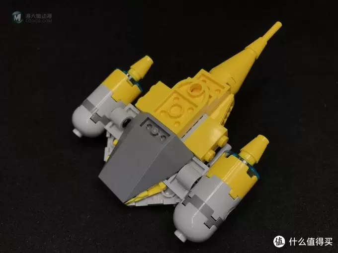 LEGO拼拼乐 篇三百零七：乐高 LEGO 星球大战迷你战队系列 75223 纳布星际战机