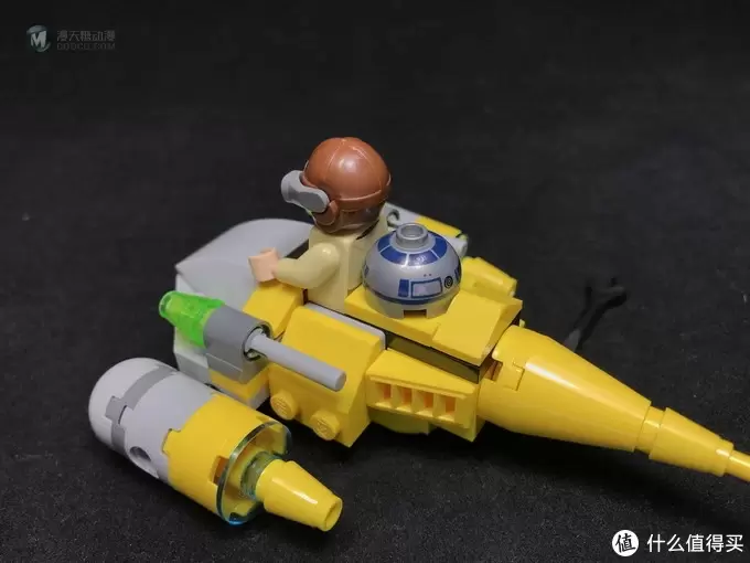 LEGO拼拼乐 篇三百零七：乐高 LEGO 星球大战迷你战队系列 75223 纳布星际战机