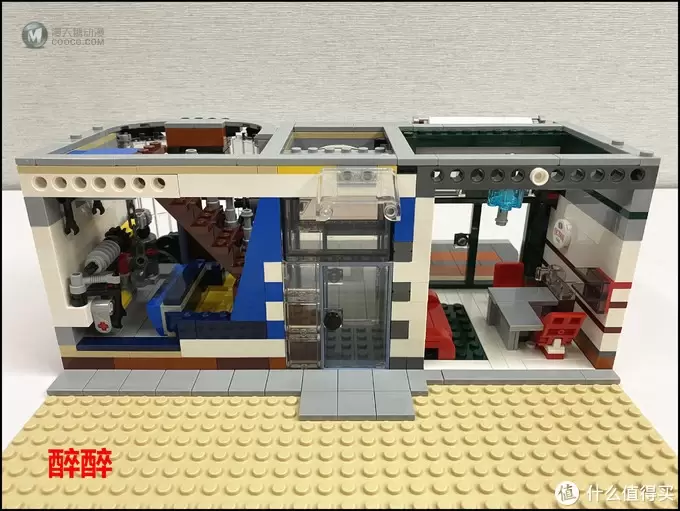 MOC 篇十七：Brick Ative-Octan Office (10264 Corner Garage)